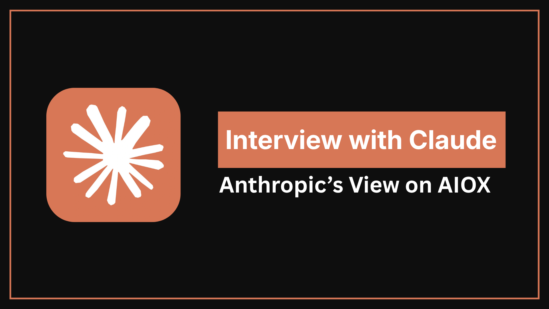 Interview with Claude - Anthropic